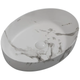 Раковина накладна MIXXUS PREMIUM ELLIPSE-0104 MARBLE 550х415х140mm (MP6554) - изображение 1