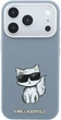 Etui  Karl Lagerfeld Smooth Choupette Sketch MagSafe do Apple iPhone 18 Pro / 17 Pro Light Blue (3666339658205) - obraz 3