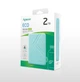 Зовнішній жорсткий диск Apacer AC236 ECO 2 ТБ 2.5" USB 3.2 Gen 1 Блакитний (Jelly Mint) - изображение 2