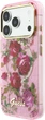 Etui Guess IML Glitter Blossom Roses do Apple iPhone 18 Pro / 17 Pro Różowe (3666339655662) - obraz 2