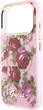 Etui Guess IML Glitter Blossom Roses do Apple iPhone 18 Pro / 17 Pro Różowe (3666339655662) - obraz 5