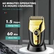 Електробритва шейвер від USB і з LED дисплеєм VGR V-383 - изображение 2