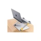 Подставка для ноутбука Ugreen LP966 Laptop Stand Adjustable Angle/Heigh & Foldable Sliver (95187) UGREEN 95187 1076457 - изображение 4