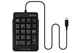 Клавиатура компьютерная проводная цифровой блок A4Tech Fstyler Numeric Keypad FK13P(Black) черная 5272916 - изображение 1