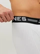 Мужские трусы боксеры Jack & Jones 1 шт, размер S, белые, логотип белый - изображение 3