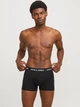 Мужские трусы боксеры Jack & Jones 1 шт, размер L, черные, логотип белый - изображение 4