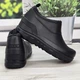 Галоши мужские пена с мехом зимние черные Dago Style 41р (26-26,5 см) 6173 - изображение 4