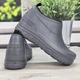 Галоши мужские пена с мехом зимние серые Dago Style 41р (26-26,5 см) 6173 - изображение 5