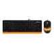 Комплект A4Tech F1010 Orange (4711421943093) - зображення 1