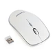 Бездротова оптична миша, USB, 1600 dpi, бiлий (MUSW-4B-01-W) - изображение 1