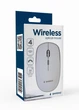 Бездротова оптична миша, USB, 1600 dpi, бiлий (MUSW-4B-01-W) - изображение 3
