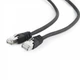 Патч-корд 1м FTP cat 6 Cablexpert (PP6-1M/BK) - изображение 1