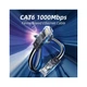 Патч-корд 10м UTP cat 6 RJ45 TopSpeed Ethernet Flat Cable Black Essager (EXCWXB-JSF01) - изображение 9