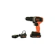 Шуруповерт Black&Decker 18 В, 1.5Ah, 45 Нм,0-360/0-1400 об/хв, 21000 уд/хв, 1.3 кг (BCD003C1) - изображение 2
