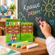 Мел цветной школьный "C", набор 5 упаковок, по 12 цветов, круглый (Мел для доски и асфальта) - изображение 5