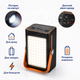 Повербанк Power Bank 100000 mAh 22.5W чорний — зовнішній акумулятор Fast Charge PD QC 3.0 з дисплеєм, USB та Type-C - зображення 4
