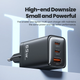 Зарядное устройство Toocki 65W Type-C PD QC3.0 EU GaN 65 Вт блок питания зарядка для планшетов и смартфонов - изображение 6