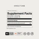 Домішка преміумкласу підтримує м'язову масу силу відновлення Momentous Creatine Monohydrate Powder 450 г - зображення 2