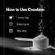 Домішка преміумкласу підтримує м'язову масу силу відновлення Momentous Creatine Monohydrate Powder 450 г - зображення 6