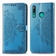 Кожаный чехол-книжка Art Case с визитницей для Huawei P Smart Z Синий Без бренда - изображение 2