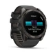 Смарт-годинник Garmin Fenix 8 51mm AMOLED Sapphire Сarbon Gray DLC Titanium w. Black/Pebble Gray S. Band (010-02905-20/21) - изображение 2