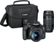 Фотоапарат Canon EOS Rebel T7 (1500D) DSLR Camera 2 Lens Kit with EF18-55mm + EF 75-300mm Lens Black (2727C021) - изображение 5