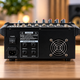 Аудіо мікшер 8 канальний Mixer BT 808D 8CH / Звуковий пульт-мікшер підсилювач з 16-бітним процесором - зображення 4