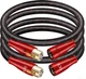 Збалансований кабель SKW High-Fidelity XLR, аудіокабель чоловічий-жіночий, кабель для підключення декодера до переднього та заднього підсилювача, монітора та динаміків, HC09-0,5 метра (одна пара) - зображення 1