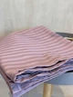 Євро простирадло страйп-сатин фуксія - зображення 1