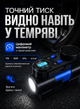 Автомобильный компрессор с автостопом цифровым манометром LED фонарем для быстрого накачивания шин легковых автомобилей велосипедов мотоциклов мячей 12 В 180 Вт 45 л мин 150 PSI с 3 насадками кабелем 2 7 м морозостойкий синий AUTOS - изображение 4