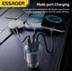 Автомобильное зарядное устройство Essager 200 Вт USB + 2TypeC PD3.0 CQ4+ технология быстрой зарядки - изображение 2