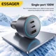 Автомобильное зарядное устройство Essager 200 Вт USB + 2TypeC PD3.0 CQ4+ технология быстрой зарядки - изображение 4