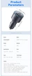 Автомобильное зарядное устройство Essager 200 Вт USB + 2TypeC PD3.0 CQ4+ технология быстрой зарядки - изображение 12