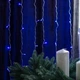 Гирлянда штора 3х2 м 144 LED светодиодная медный провод 16 нитей Синий ZWM2320LEDBL - изображение 3