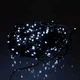 Новогодняя гирлянда уличная 30 м 300 LED с солнечной батареей черный провод Белый SB300L30MBW - изображение 4