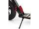 Детский двухколесный самокат Scooter Hammer Big Wheel с надувными колесами алюминиевой рамой ABEC-7 задним амортизатором ножным и дисковым тормозом складной с подстаканником до 120 кг от 5 лет черный - изображение 4