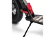 Детский двухколесный самокат Scooter Hammer Big Wheel с надувными колесами от 5 лет складной ABEC-9 с задним амортизатором и ножным тормозом нагрузки до 120 кг черный - изображение 7