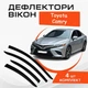 Дефлекторы боковых окон Toyota Camry V70 IX Тойота Камри 70 9 2017-2022 ветровики - изображение 1