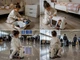 Детский чемодан-каталка Little Bamby 2 в 1 ручная кладь с выдвижными подножками ремнем для плеча и катание ребенка от 1 года до 20 кг голубой - изображение 7