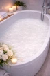 Шиммер соль для ванны "Lavandova" Spa с сухоцветами и ароматом лаванды 200 г - изображение 2