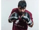 Рукавички боксерські FIGHTING SPORTS S2 Gel Power Sparring Gloves 14 унцій чорний/білий (3476) - зображення 6