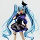 Фигурка Hatsune Miku из Kuromi — Хацуне Мику в образе Куроми, аниме-фигурка 20 см в коробке - изображение 2