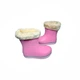 Чобітки рожеві хутро Crocs (0709-32) 29(р) - изображение 3