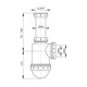 Сифон для мийки Alcaplast A443 - изображение 2