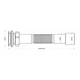 Гофросифон PLM 1 1/2'x40 PM 40 SF 50 01 - изображение 2