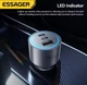 Автомобильное зарядное устройство Essager 200W (2xType-C + USB) - изображение 7