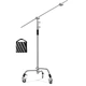 Профессиональная студийная стойка-журавль Profi-light C-Stand 330 см на колесах (с противовесом-сумкой) - изображение 1