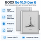 Электронная книга BOOX Go 10.3 (Gen II) 10.3" 4/64 ГБ Wi-Fi Bluetooth Gray - изображение 1