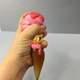 Игрушка антистресс сквиш Мороженое-рожок, 18x6,3 см, набор 4 шт, силиконовая - изображение 7