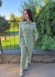 Комбінезон жіночий однотонний на гудзиках Copperose Салатовий 14584 S (укр 42-44) - зображення 3